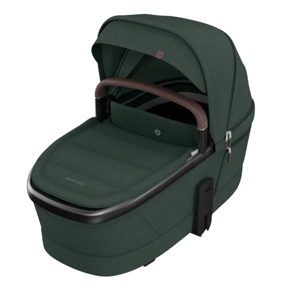 Fame Travel System: Fame Stroller + Pebble 360 Pro Car Seat + Fame Carrycot - Twillic Green - Bubbadue