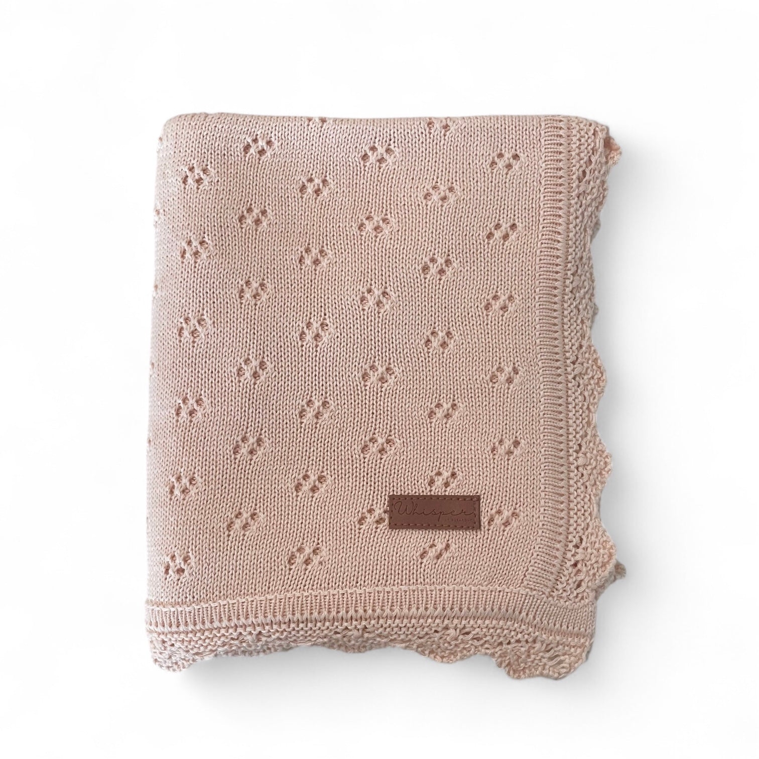 Blush - Whisper Luxury Knitted Blanket
