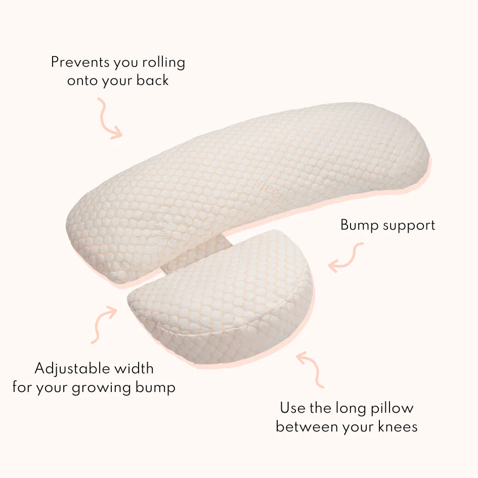 Sleepybelly Pregnancy Pillow - Nude (Baby Pink)