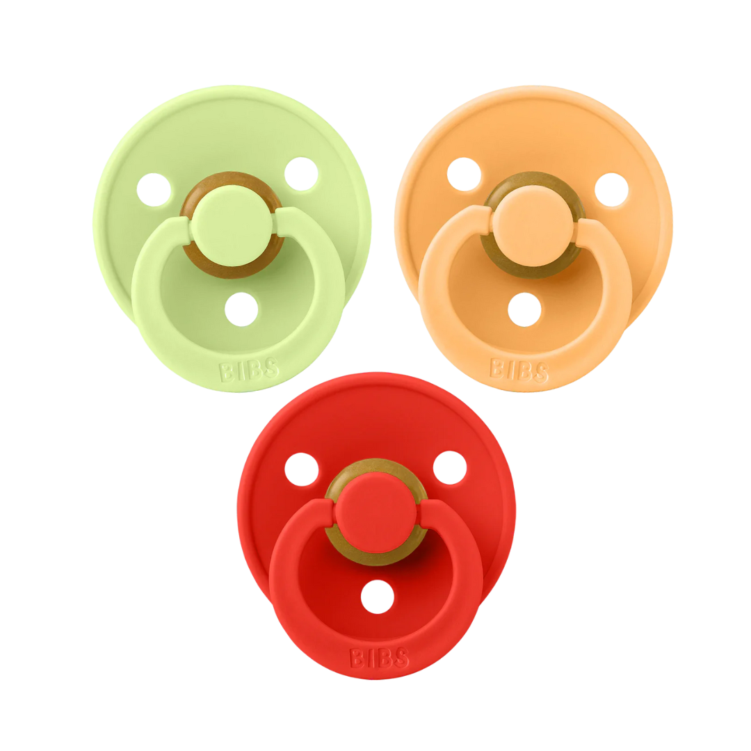 BIBS Colour Pacifier / Dummy Bundle - Tropical Bundle - Bubbadue