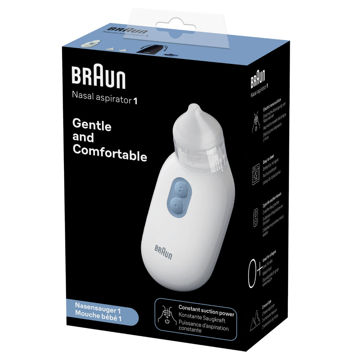 Braun BNA100 nasal aspirator packaging