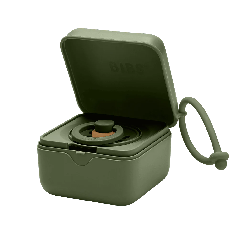 BIBS Pacifier Box - Hunter Green - Bubbadue