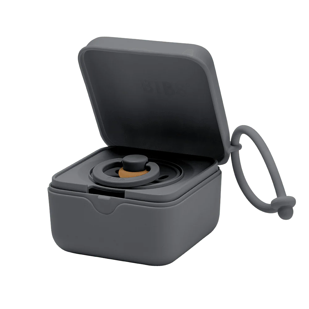 BIBS Pacifier Box - Iron - Bubbadue
