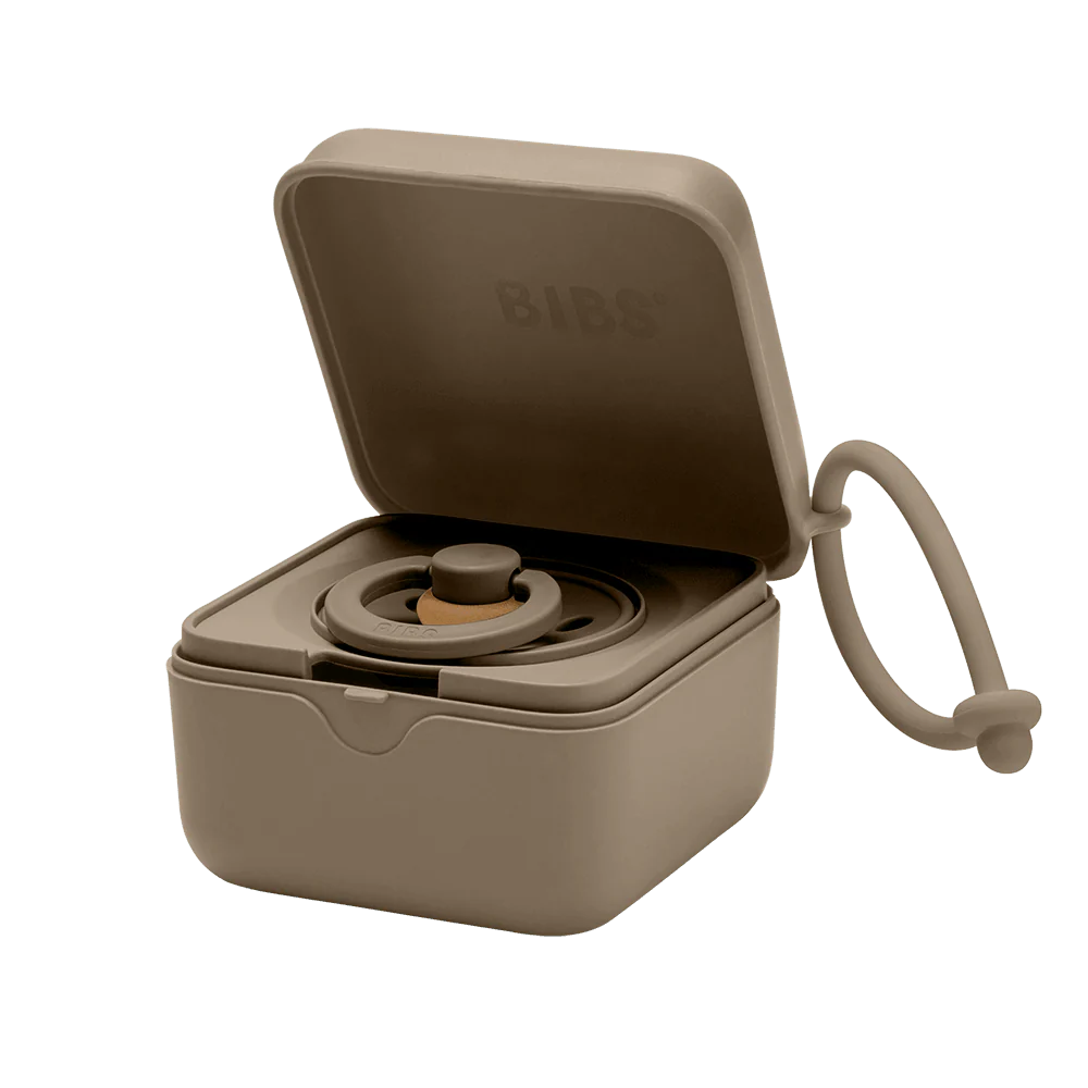 BIBS Pacifier Box - Dark Oak - Bubbadue