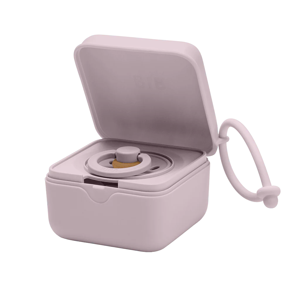 BIBS Pacifier Box - Dusky Lilac