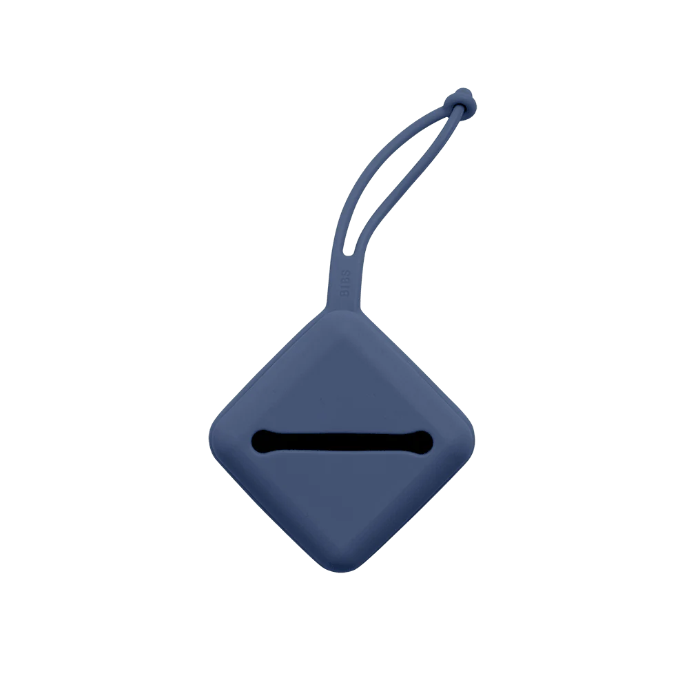 BIBS Pacifier Cases - Steel Blue - Bubbadue