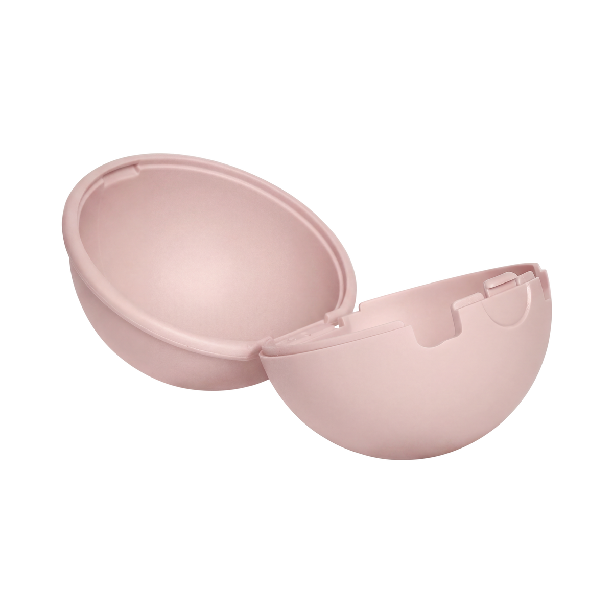 Gnash BIBS Pacifier Case Mini in Petal color, compact accessory with a soft pink finish for storing pacifiers.
