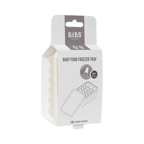 BIBS Baby Food Freezer Tray - Ivory - Bubbadue