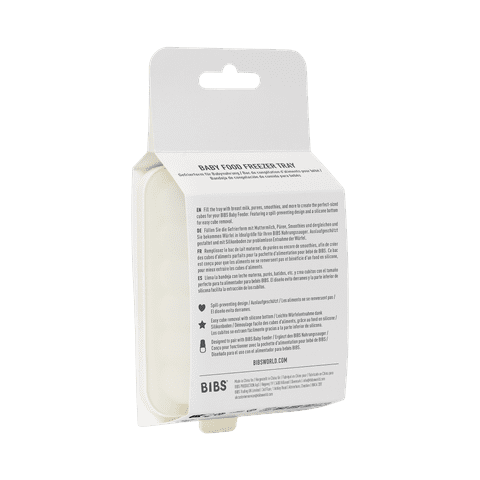 BIBS Baby Food Freezer Tray - Ivory - Bubbadue