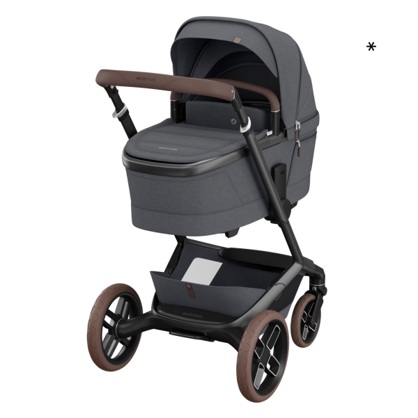 Fame Travel System: Fame Stroller + Pebble 360 Pro Car Seat + Fame Carrycot - Twillic Graphite