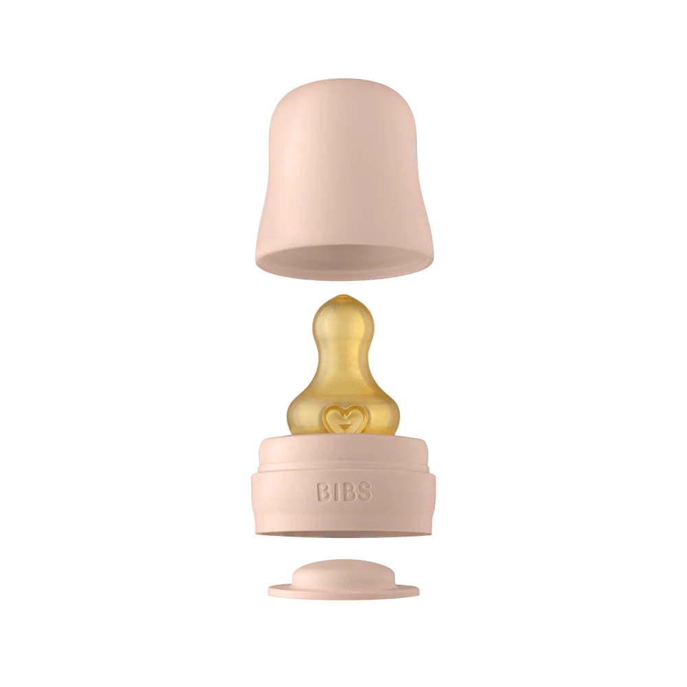BIBS Baby Bottle Kit - Blush - Bubbadue
