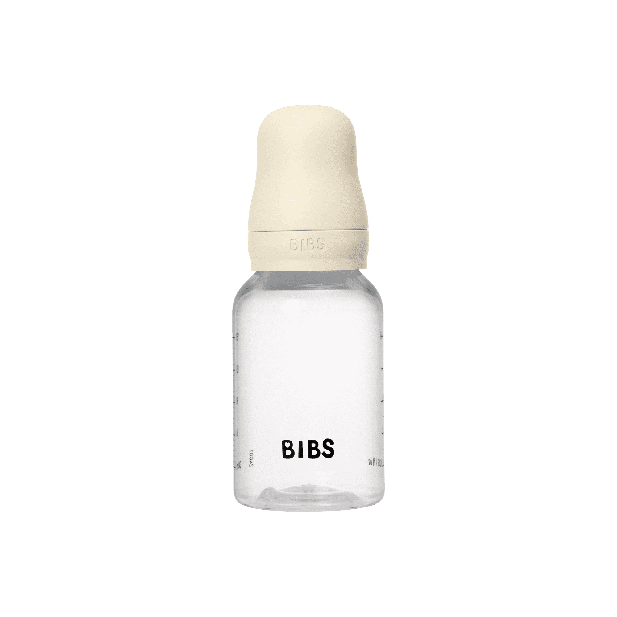 BIBS Baby Bottle 150ml Latex - Ivory - Bubbadue