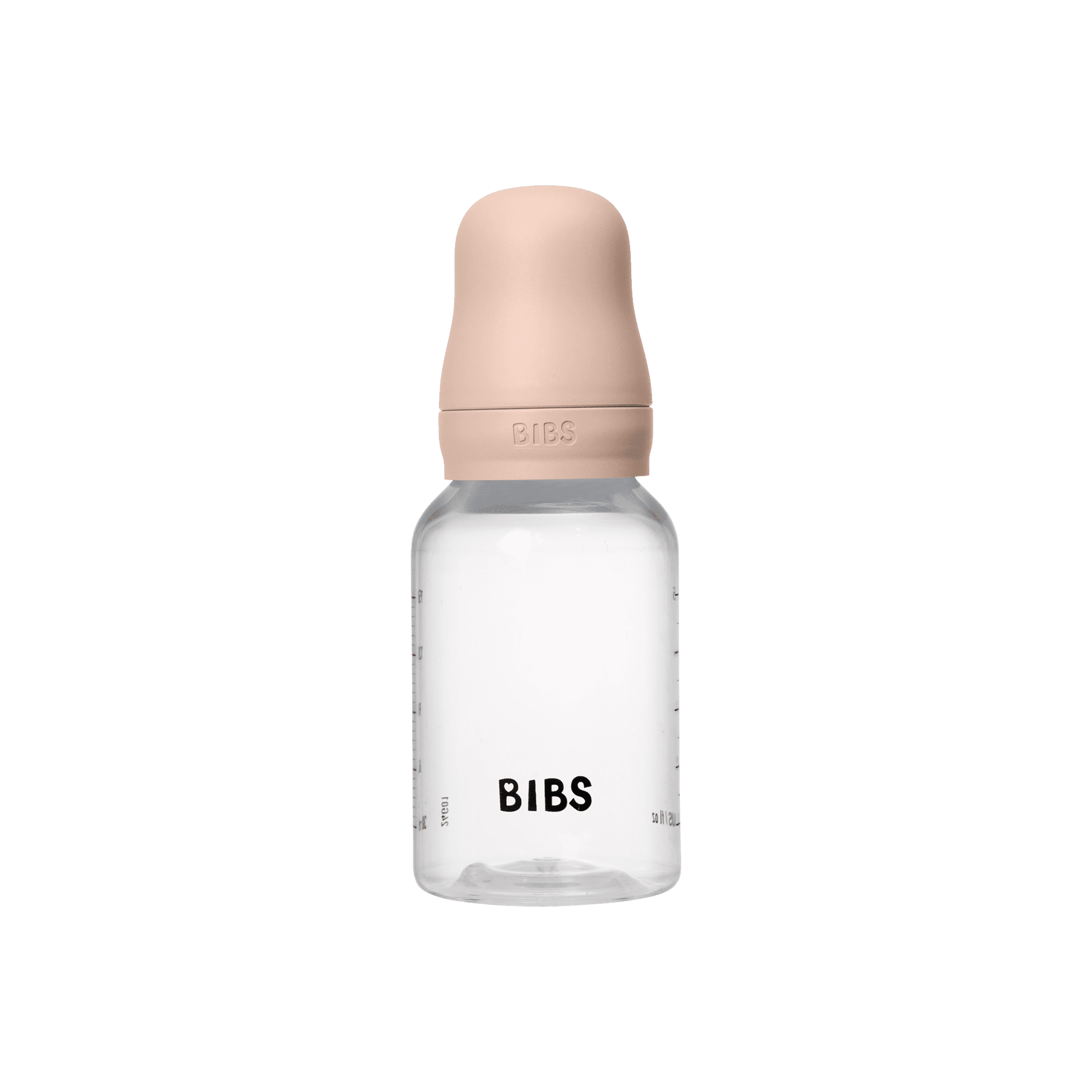 BIBS Baby Bottle 150ml Latex - Blush - Bubbadue