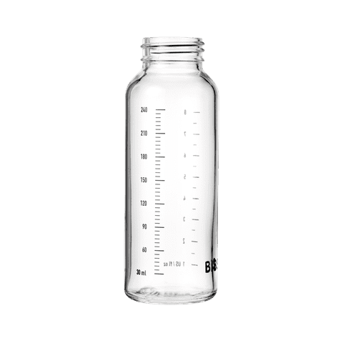 BIBS Baby Glass Bottle 240ml - Bubbadue