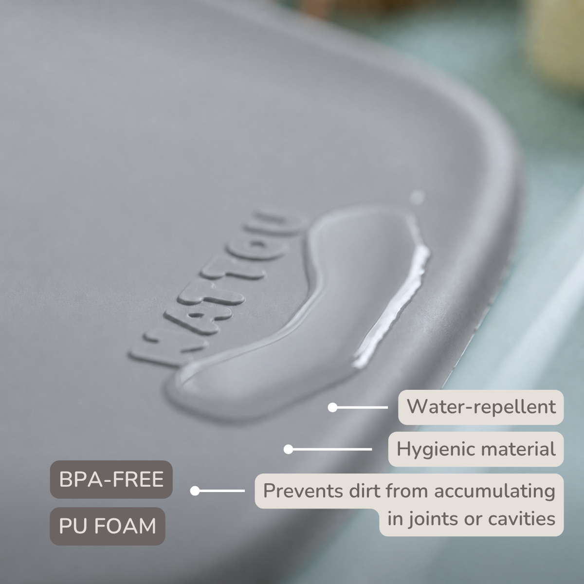 Nattou Softy Changing Pad - Grey