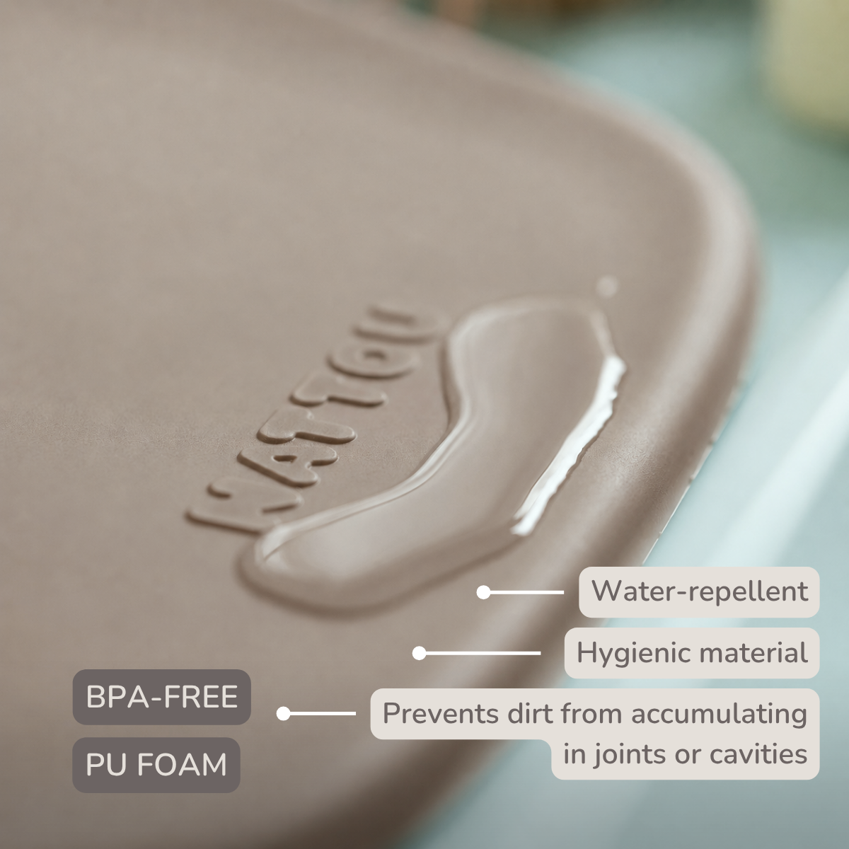 Nattou Softy Changing Pad - Taupe