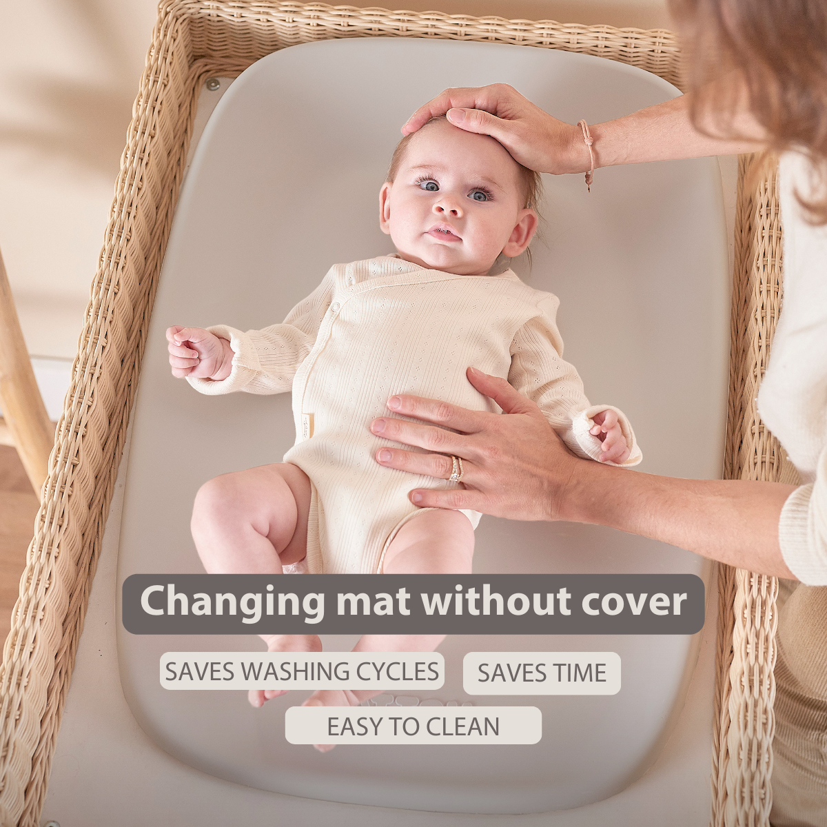 Nattou Softy Changing Pad - Clay