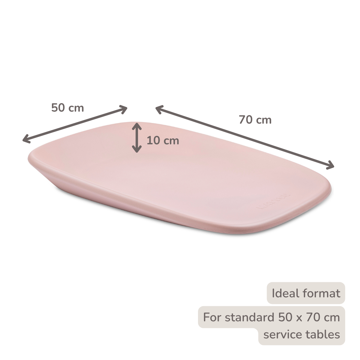 Nattou Softy Changing Pad - Dusty Pink