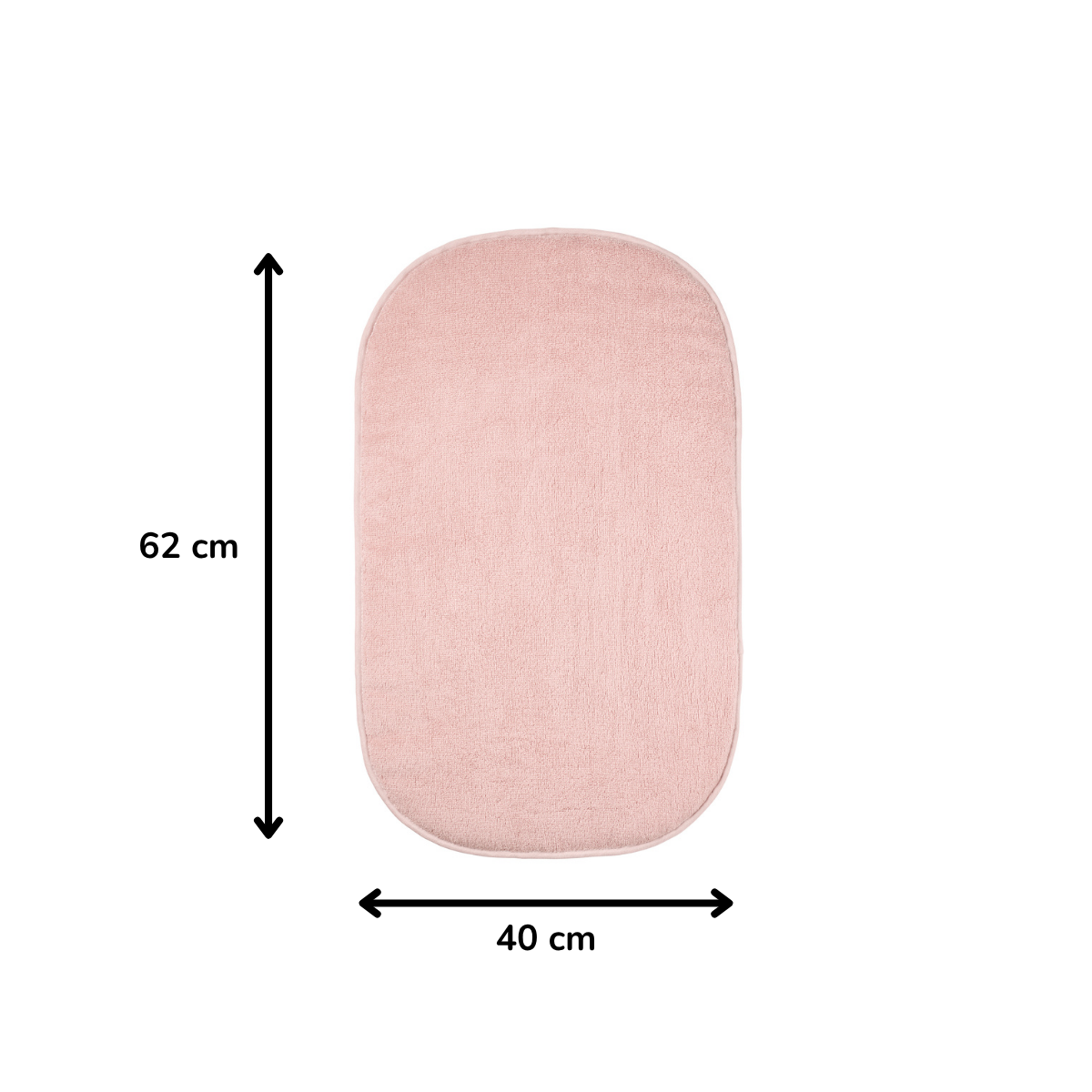 Nattou Softy Terry Insert Cushion - Pink
