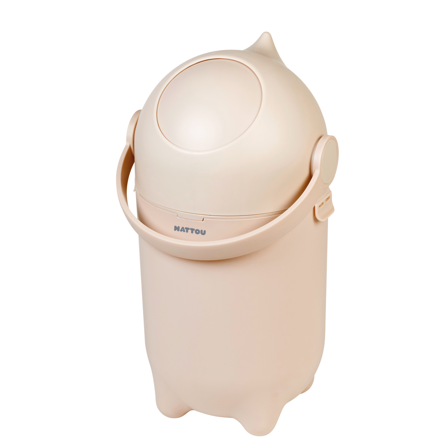 Nattou Dropy Nappy Bin - Beige