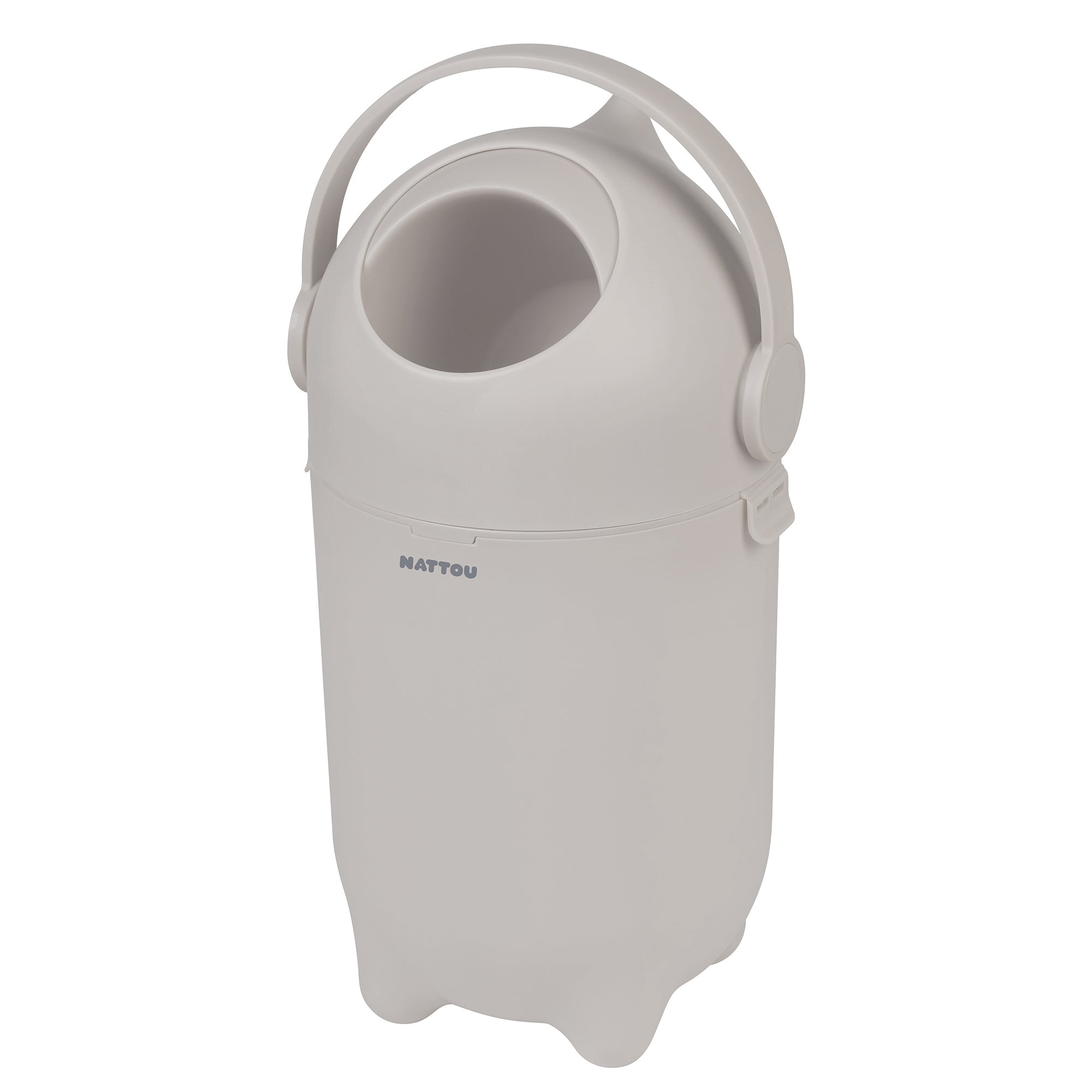 Nattou Dropy Nappy Bin - Clay