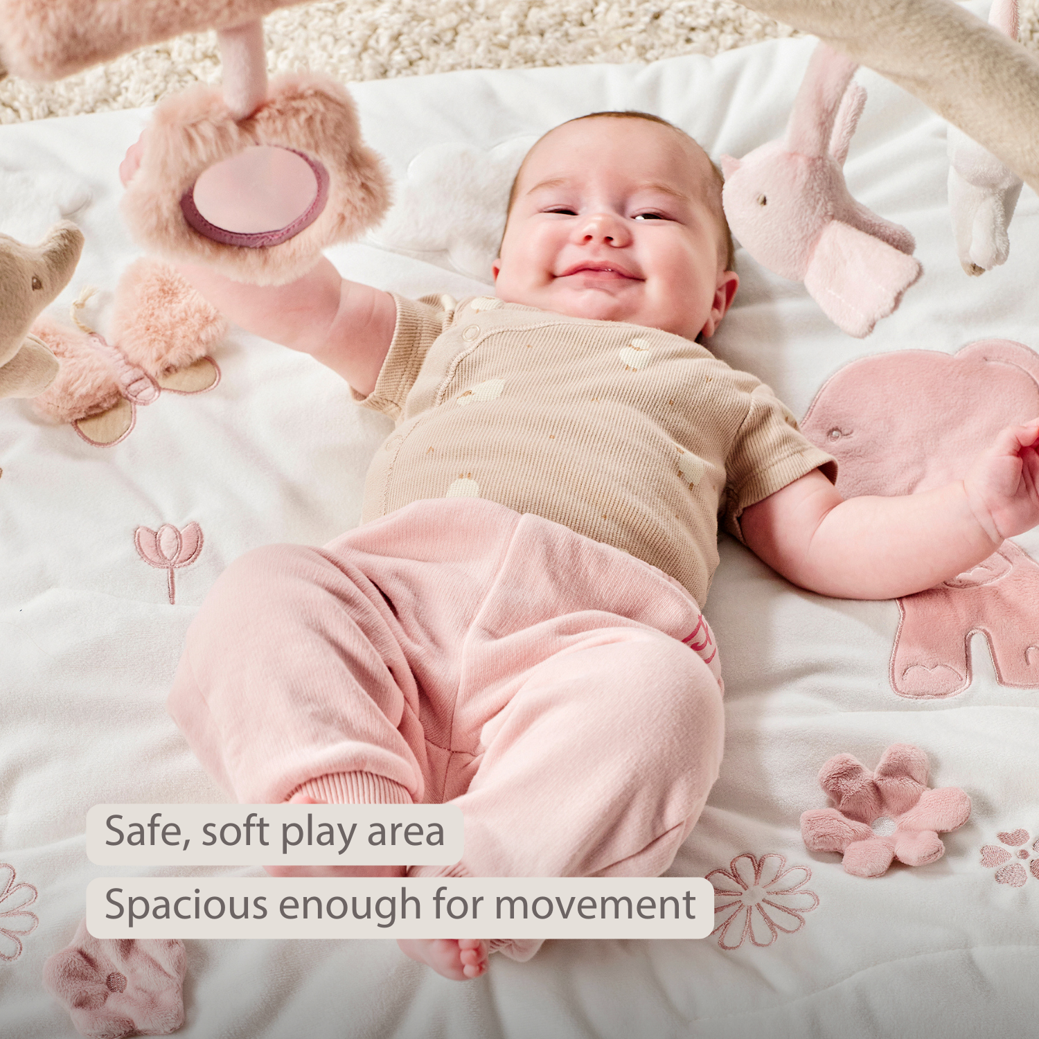 Nattou FanFan Playmat with Arches