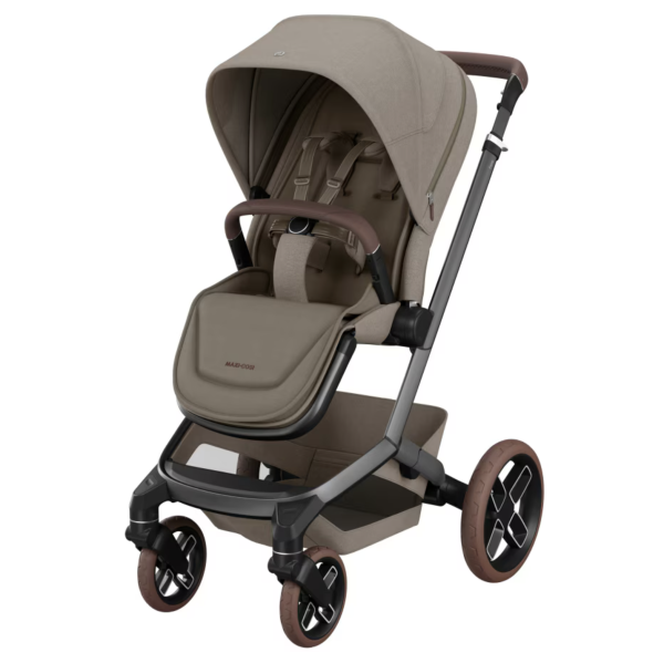 Fame Travel System: Fame Stroller + Pebble 360 Pro Car Seat + Fame Carrycot - Twillic Truffle