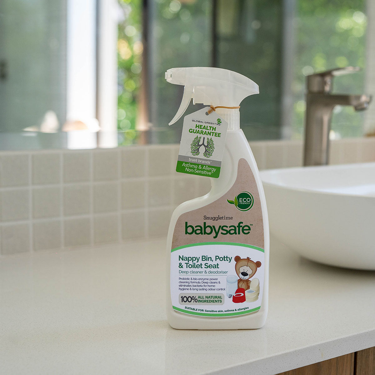 Baby Safe Nappy Bin Cleaner usage