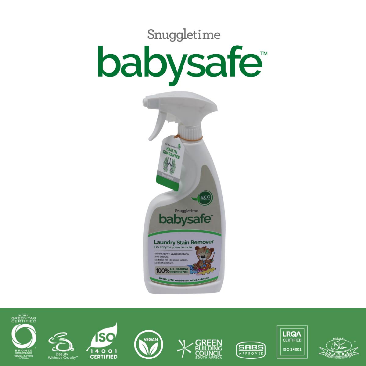 Baby Safe Laundry Stain Remover usage