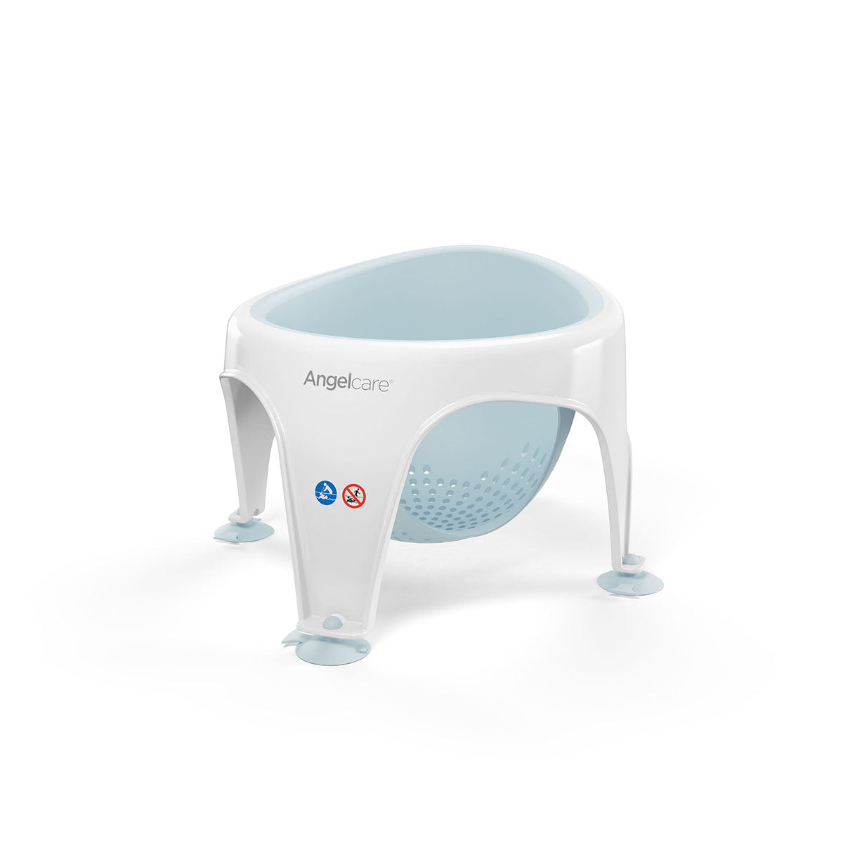 Angelcare Baby Bath Seat Blue side