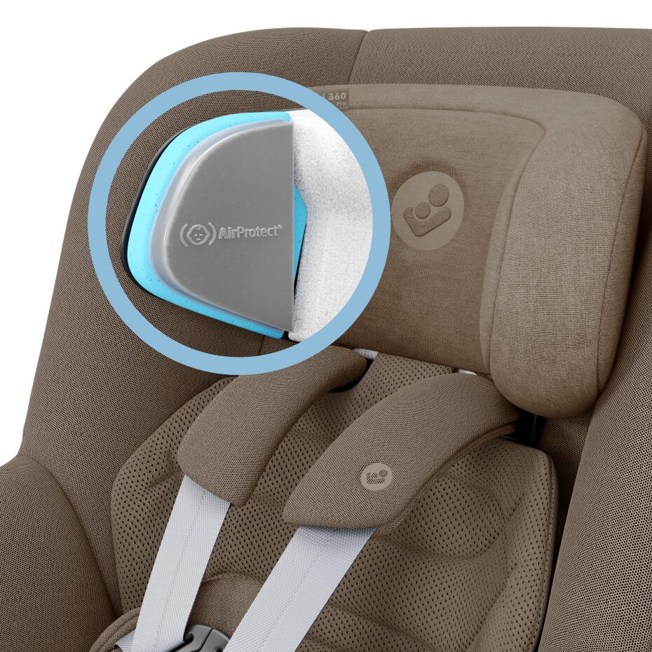 Maxi Cosi Pearl 360 Pro - Authentic Truffle - Bubbadue