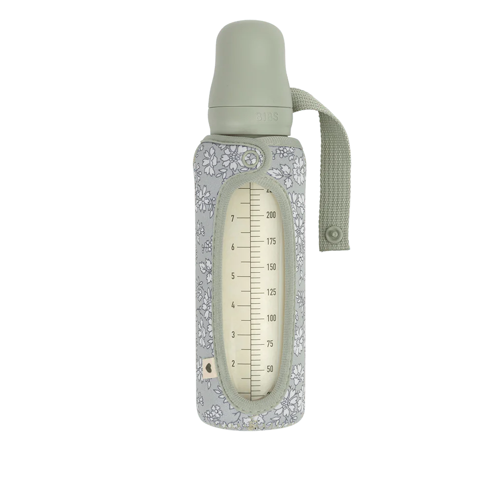 BIBS X Liberty Baby Bottle Sleeve Large - Capel Sage - Bubbadue