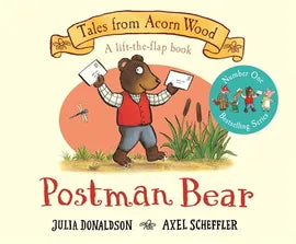 Tales From Acorn Wood: Postman Bear Board Book - Bubbadue