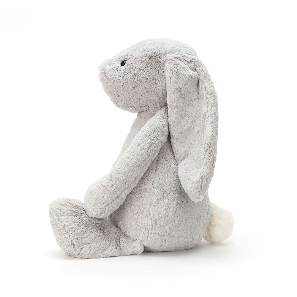 Bashful Silver Bunny Huge - Jellycat - Bubbadue