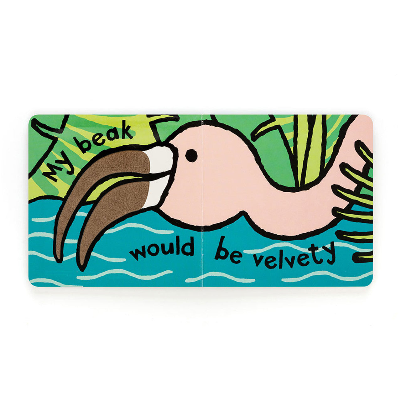 If I Were A Flamingo Board Book - Jellycat - Bubbadue