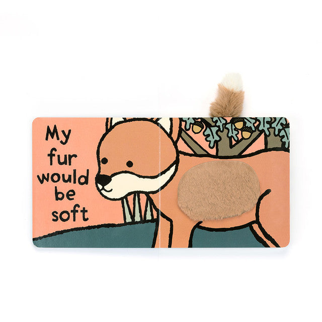If I Were A Fox Board Book - Jellycat - Bubbadue