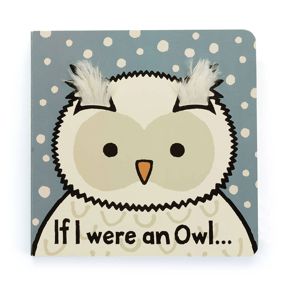 If I Were an Owl Board Book - Jellycat - Bubbadue