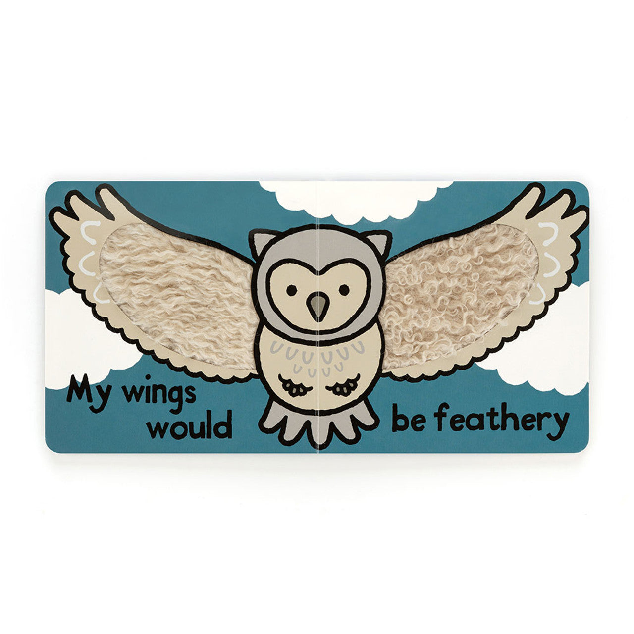 If I Were an Owl Board Book (Brown) - Jellycat - Bubbadue