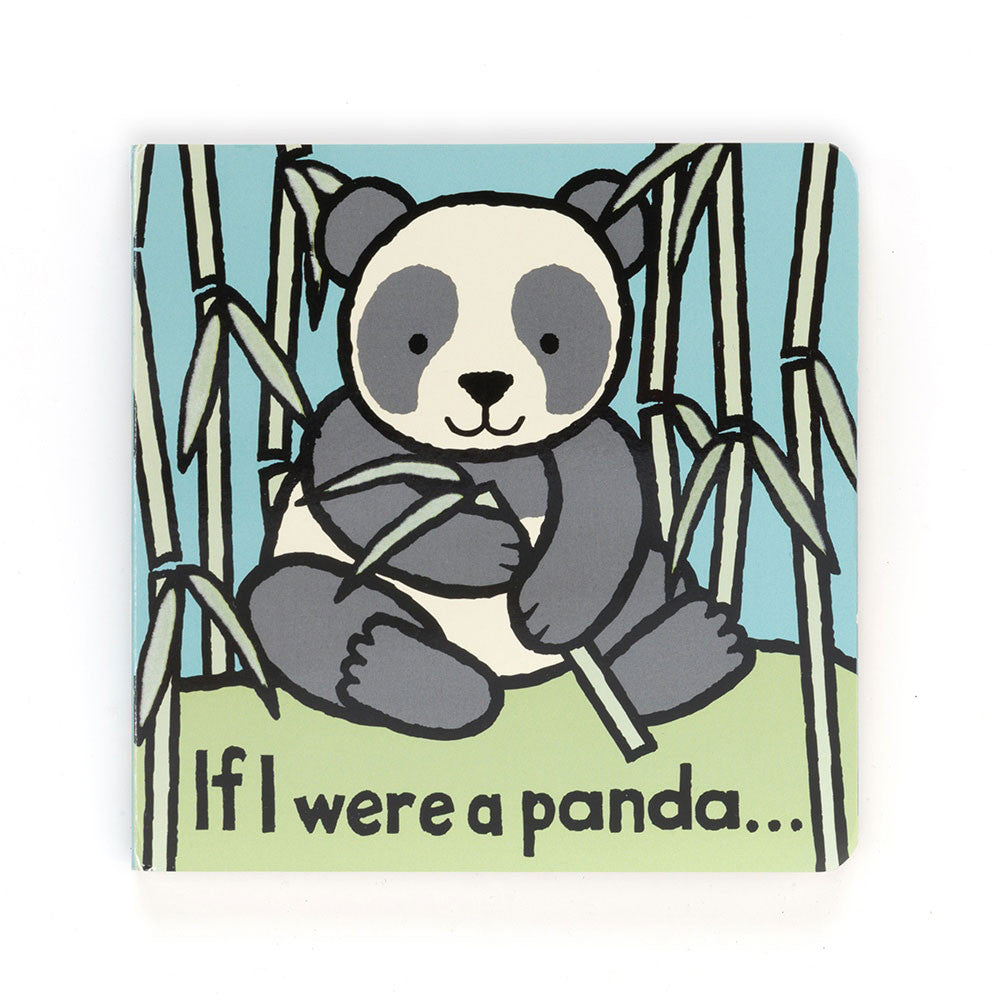 If I Were A Panda Board Book - Jellycat - Bubbadue