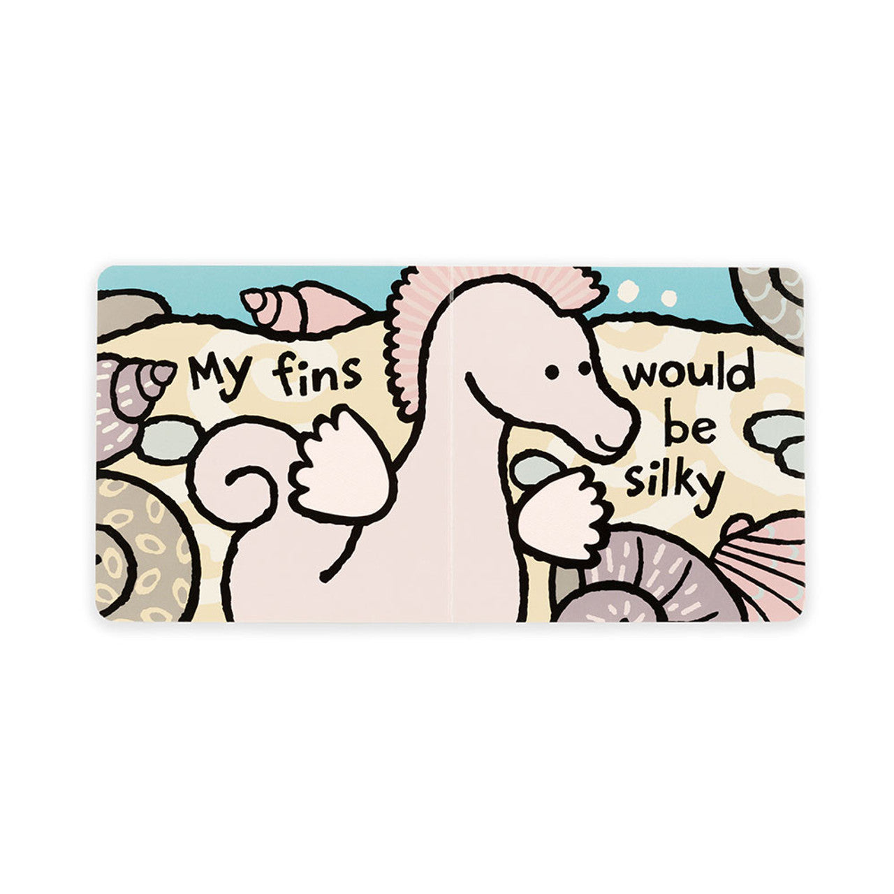 If I Were A Seahorse Board Book - Jellycat - Bubbadue