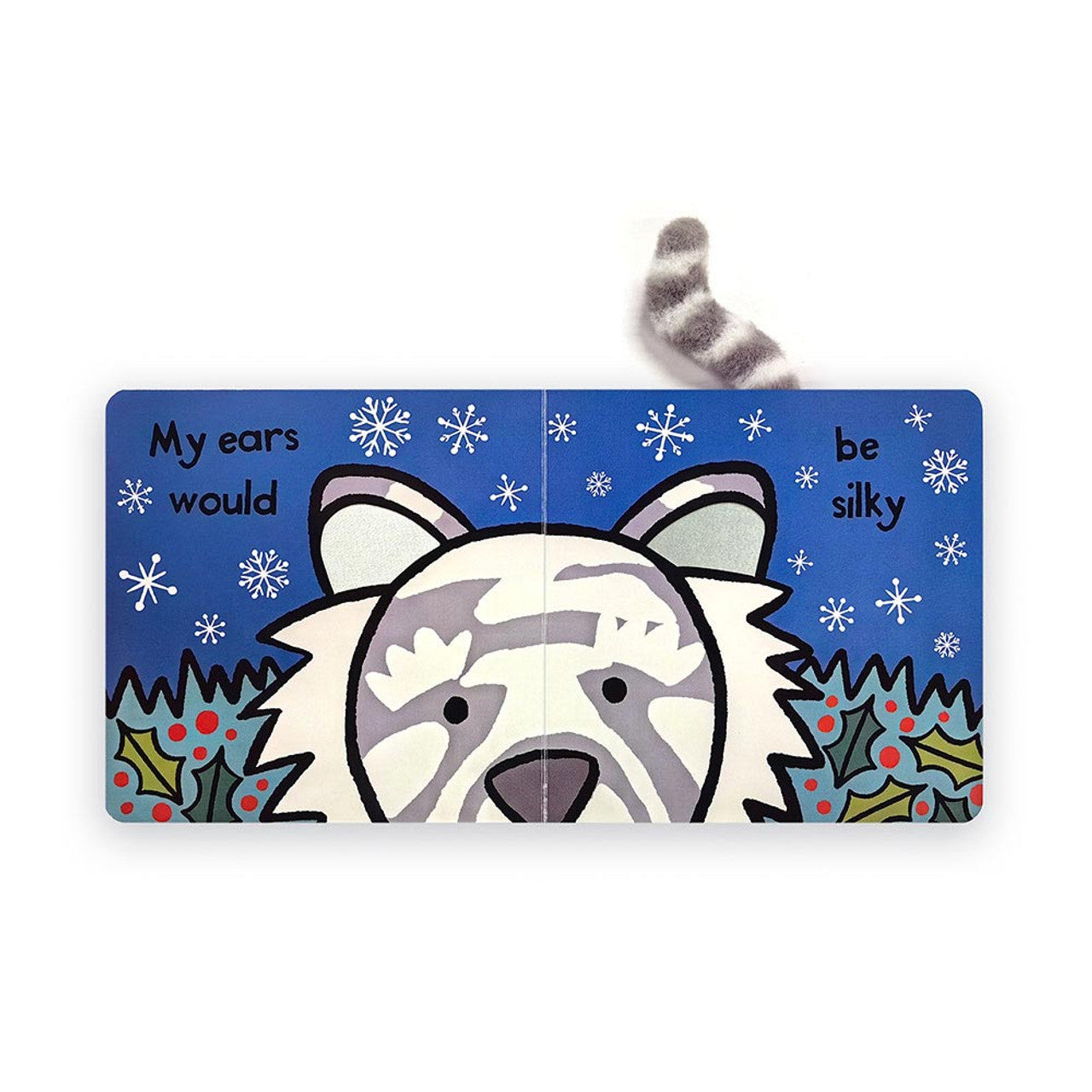 If I Were a Snow Tiger Board Book - Jellycat - Bubbadue
