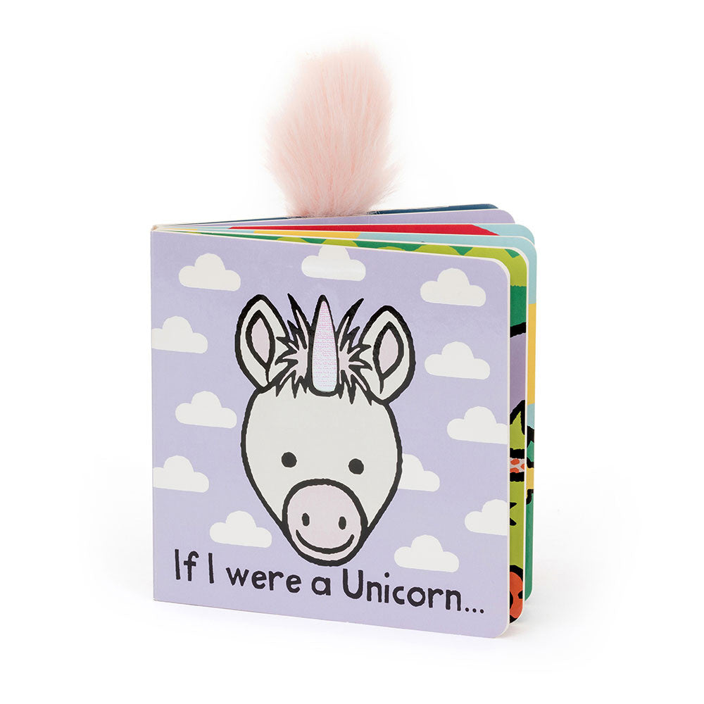If I Were a Unicorn Board Book - Jellycat - Bubbadue