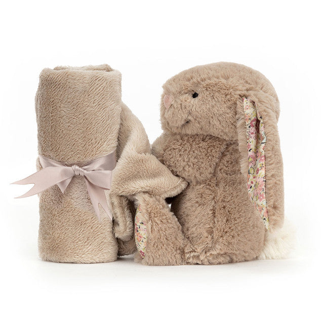 Blossom Bea Beige Bunny Soother - Jellycat - Bubbadue