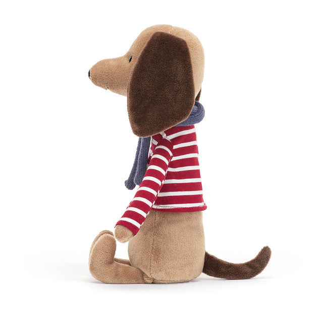 Beatnik Buddy Sausage Dog - Jellycat - Bubbadue