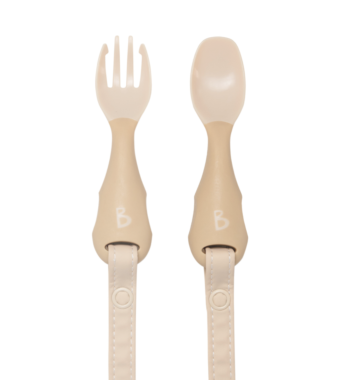Bibado Mealtime Set in Fawn featuring a colorful placemat, bowl, cup, and utensils for child mealtime.