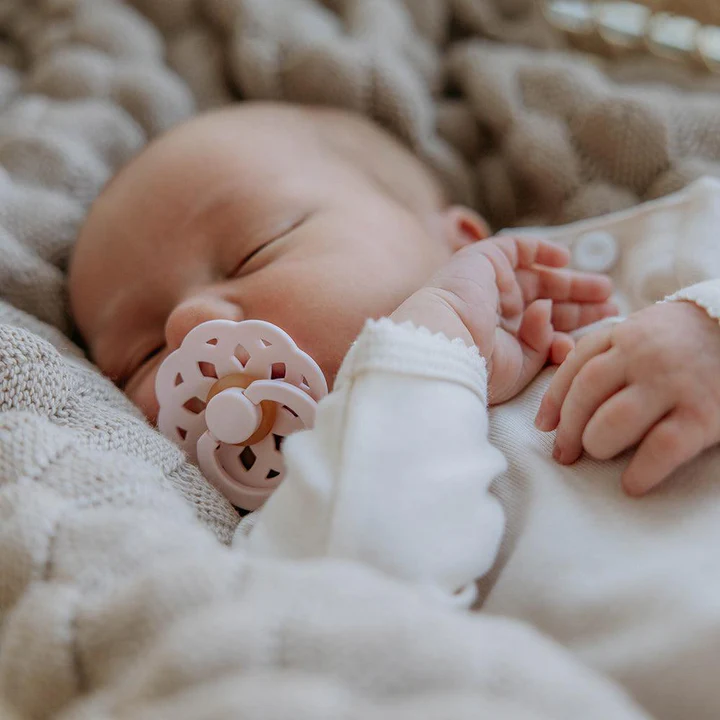 BIBS Boheme Pacifiers / Dummies - White