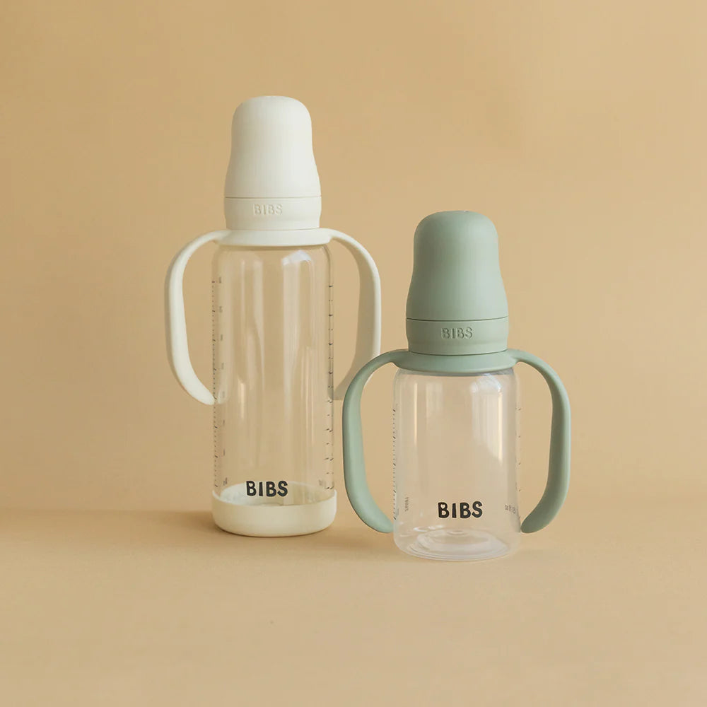 BIBS Baby Bottle Handle - Baby Blue - Bubbadue