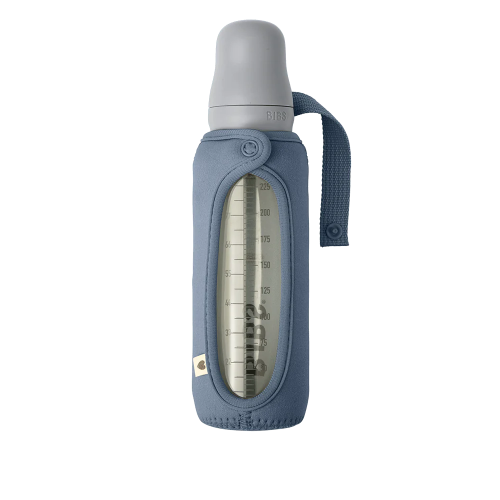 BIBS Baby Bottle Sleeve Large 225ml - Petrol - Bubbadue