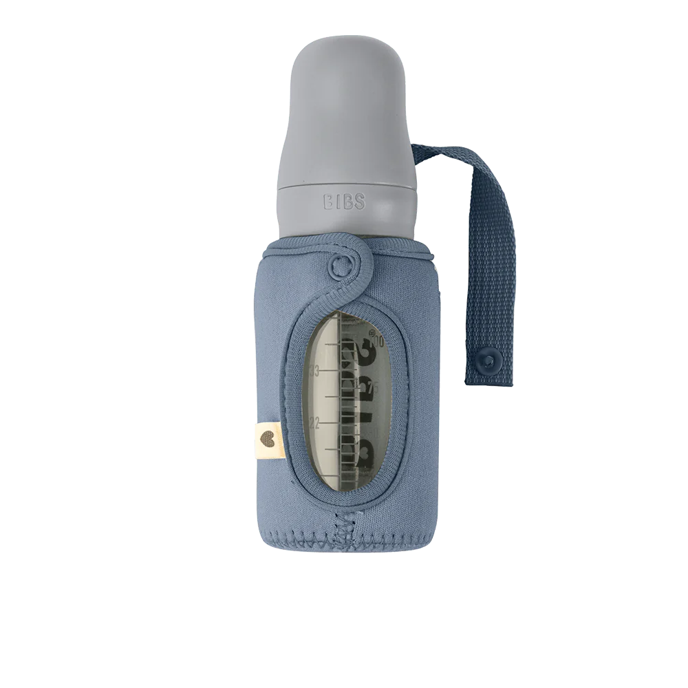 BIBS Baby Bottle Sleeve Small 110ml - Petrol - Bubbadue