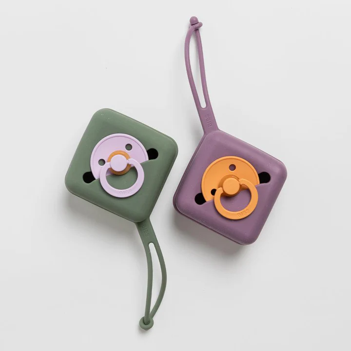 BIBS Pacifier Cases - Pumpkin - Bubbadue